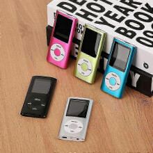 2 stuks 32GB geheugenkaart MP3-muziekspeler, klassiek digitaal LCD-scherm, 1,8 inch