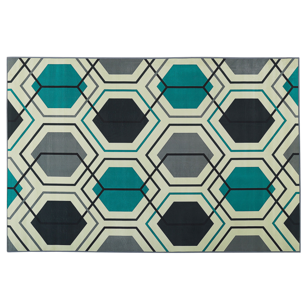 Beliani Rug Giresun Multicolour 140 X 200 Cm