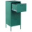 Beliani Storage Unit WOSTOK Metal Dark Green 4
