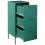Beliani Storage Unit WOSTOK Metal Dark Green 5