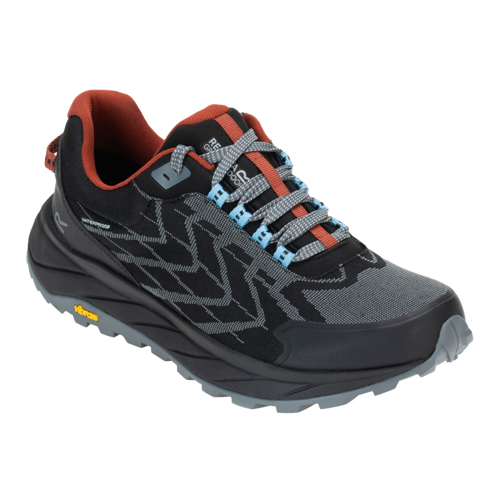 Regatta (10 Uk, Dark Storm/Brick) Mens Cruize Logo Shoes