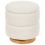 Beliani Storage Pouffe OGDEN Boucle White 4