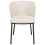 Beliani Set of 2 Dining Chairs MINA Fabric Off-White 5