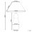 Beliani Table Lamp MATINA Ceramic Black 3