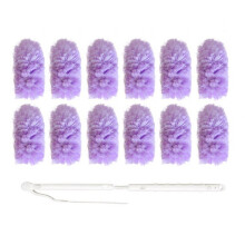 White Peach Scent Electrostatic Duster Electrostatic Adsorption Multi-Function Dust Duster Household Cleaning C