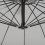 Beliani Cantilever Parasol 268 cm CALABRIA II Light Grey 9
