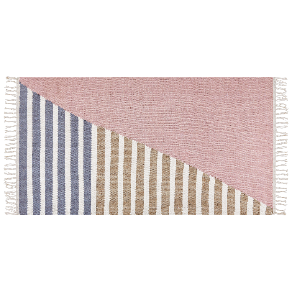 Beliani Rug Engiz Multicolour 80 X 150 Cm Wool