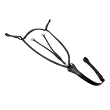 (Cob, Black) Hy Leather Hunting Horse Breastplate