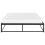 Beliani Bed Metal VIRY 140 x 200 cm (EU Double) Black 4
