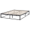 Beliani Bed Metal VIRY 140 x 200 cm (EU Double) Black 5