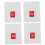 2000Pcs 5.5 X 7Cm Pyramid Tea Bag Filter Nylon Tea Bag Single String Label Transparent Empty Tea Bag 1