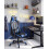 Beliani Office Chair GAMER Faux Leather Dark Blue 2