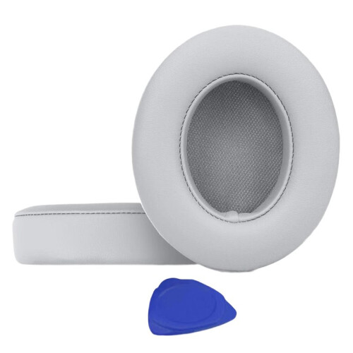 For  Studio 2.0 Studio 3.0 Wireless Wired Headphone Replacement Ear Cushions Ear Pads Protein Leather Gray