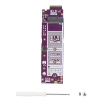 NVMe M.2 Naar EDSFF E1.S SSD Riser-Kaartadapter M.2 Key NVME Naar EDSFF SSD-Adapters Converteer Kaart PCIE 4.0 X4-Uitbreidingskaart