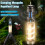 Mosquito Repeller Camping Light Rechargeable 3 in 1 Tent Lantern Waterproof Camping Lantern with Triangle Bracket 7
