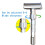 2X Classic Handle  Double-Edged T-Shaped 9-Speed Radical Adjustment Front  Sent 5 Blade and Storage Box 5