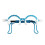 High Quality Lens Trial Frame Single PD with Spare Nose Pad 56 1
