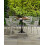 Beliani Set of 4 Garden Chairs PESARO Light Grey 4