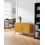 Beliani Storage Unit URIA Metal Yellow 2
