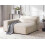 Beliani Corner Seat HELLNAR Velvet Light Beige Right Hand 2