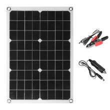 20W 18V Monocrystalline Solar Photovoltaic Panel Environmentally Friendly Portable Solar Charging Panel Solar Panel