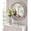 Beliani Wall Mirror ERBRAY 70 cm 70 cm Silver 2