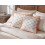 Beliani Throw Cushion SATIVUS 45 x 45 cm Cotton Orange Floral Pattern 3