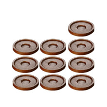 10 drehbare Weinglasuntersetzer, Glasuntersetzer, Weinuntersetzer, Teetassenuntersetzer, Tassenmatten,