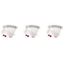 150 x Metal Wires Business Card Holder Memo Photo Picture Paper Note Clip Bracket DIY Home Office Supplies, Round