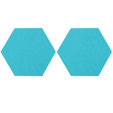 10 Pieces/Set Hexagonal Felt Board Hexagonal Felt Wall Stickers Multi-Functional 3D Decorative Home Stop Board Self-Adhesive Children's Room