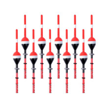 10-teiliges Angelposen-Set, Angelposen, Posen für Schwarzbarsche, Gleitposen, Angelposen-Zubehör zum