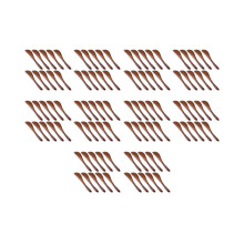 100er-Packung Buttermesser aus Holz, 15 cm Gewürzmesser, Holz, super praktisch, Küchenutensilien, Erdnussgelee-Streichmesser