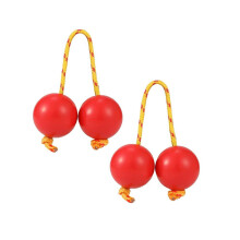 2 Paar Koshkash, Kush Kash, Kashaka Shaker, Kush Kash Shaker Red