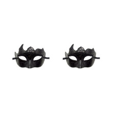 2 Pack Boys Masquerade Masks Carnival Party Blindfolds New Carnival Costumes Sexy Party Decorations Black