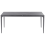 Beliani Garden Dining Table SOVARETO 180 cm 90 cm Marble Effect Black Marble 5