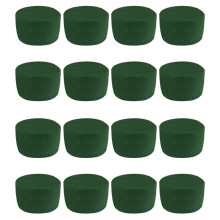 16er-Pack DIY-Blumenarrangement-Set mit grünem, rundem Steckschaum, ideal für Hochzeitsfloristik und