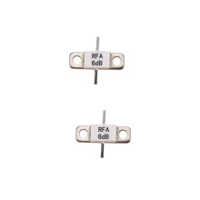 2 Stück 6-dB-Dämpfungsglieder mit Flansch 100 Watt 6 dB 100W-6Db RFP 100W-6Db 100Watt -3,0 GHz RFP 100W-6Db