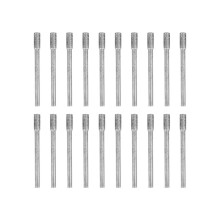 20-teiliges Diamantschleifbohrer-Set, 4 mm Zylinderkopf, Rotationsdiamantbohrer-Set für die meisten