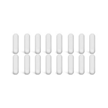 16 pieces 8mmx30mm PTFE magnetic stirrers, mixers, stirring rods, magnetic stirrers, laboratory stirrers, stirring plates, magnetic stirrers