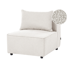 1-Seat Section AXEBO Off-White Boucle