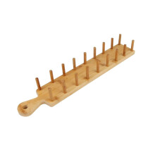 2-teiliger Halter aus Bambusholz für Burritos, Kartoffelchips, Maisbrötchen, Tablett, Ablage, Tortillas,