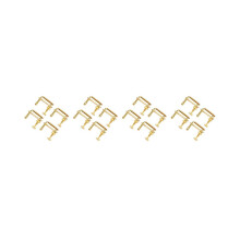 16 Stück Feinstimmer für Violine, Gold, Ersatzteile für 4/4-Violinen