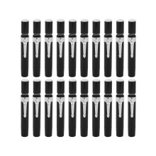 20 Pieces Black Aluminum Alloy Chalk Keeper Holder (Black)
