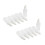 100 Empty Plastic Squeezable Dropper Bottles White (20 ml) 1