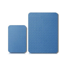 2-teilige Nähmaschinen-Dämpfungsmatte, Pedalmatte, Nähmaschinenmatte, reduziert Vibrationen und Geräusche,