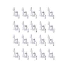20-Piece Cabinet Locks Child Safety Latches Baby Safe Magnetic Drawer Cabinet Lock Kids Adhesive Proof Cabinet Locks White