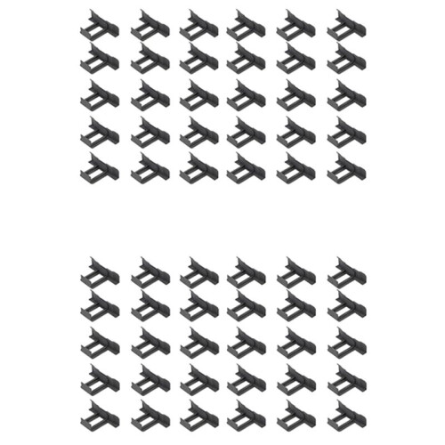 60Pc Solar Panel Frames Water Drained Clip Thickness 40mm PV Panels Auto Remove Stagnant Water Dust Outdoor Tool
