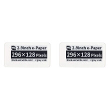2X Waveshare 2.9 Inch Wireless NFC-Powered EPaper Eink E Paper E-Ink Display Screen Module for Android APP, No Battery