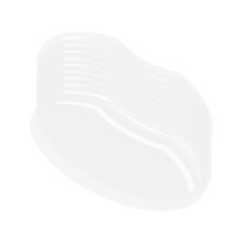 100Pcs Transparent Plastic Hairspray Shield Mask Eye Face Protection Salon Haircut Face Shield Mask