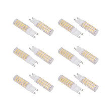 10-W-G9-100-LED-Glühlampen, LED-Maiskolbenlampen, Keramik, flimmerfrei, breiter Abstrahlwinkel, 12 Stück,